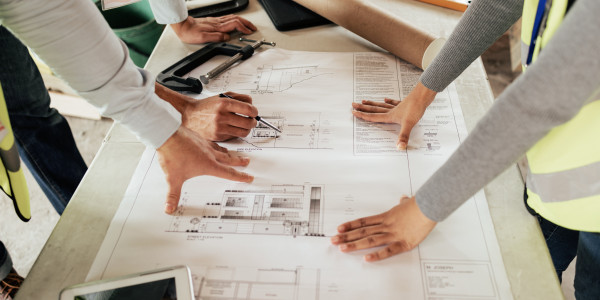 Reformas Integrales de Naves Industriales Madarcos · Creación de Planos y Renders en 2D y 3D